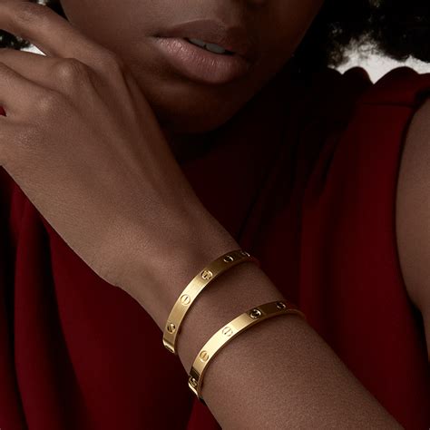 The iconic Cartier Love bracelet gets a new brushed finish